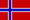 Norwegen Nationalflagge