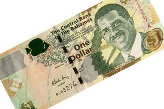Die Währung der Bahamas ist der Bahama-Dollar